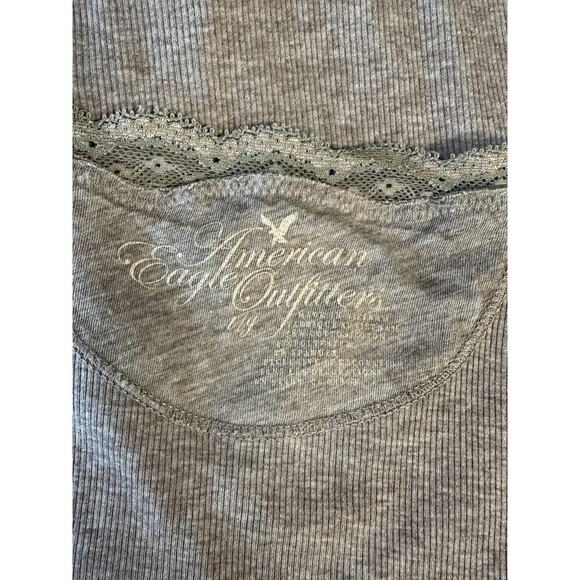 American Eagle Outfitters Brown Lace Trim Tank Top - Picture 7 of 8